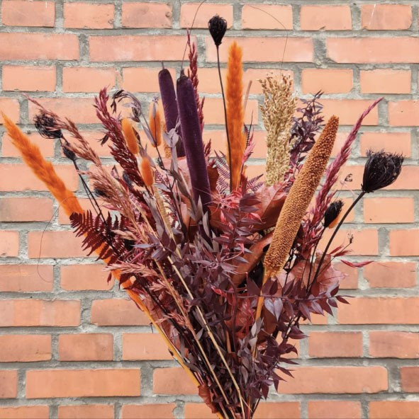 Evighedsbuket i lækre brændte toner